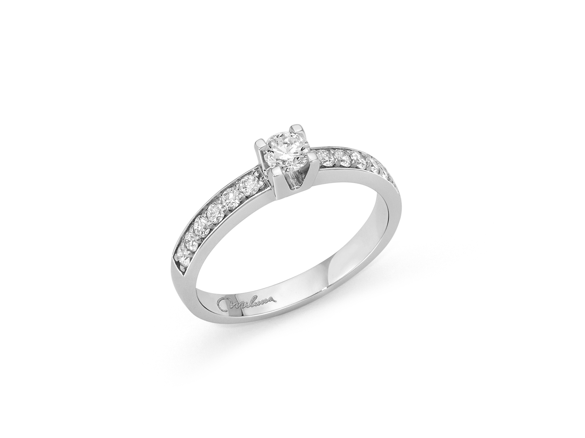 Anello con pavè di diamanti - LID3498-023G7