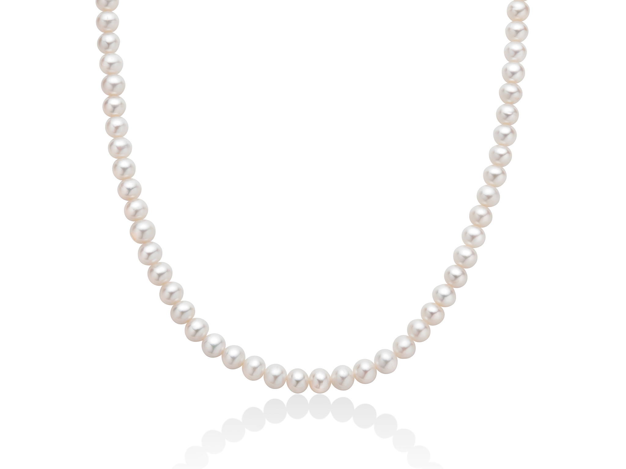 Collana di perle Oriente e chiusura in argento - PCL6309